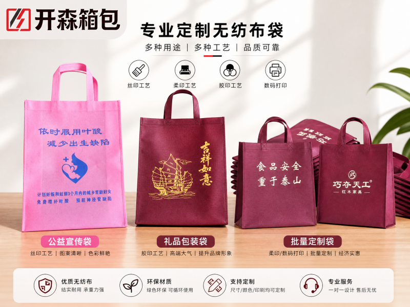 无纺布袋定制流程全解析_从颗粒到成袋的七道工序