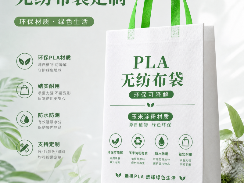 PLA可降解无纺布袋定制